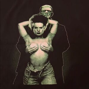 Frankenstein & Bride Boobs - Large